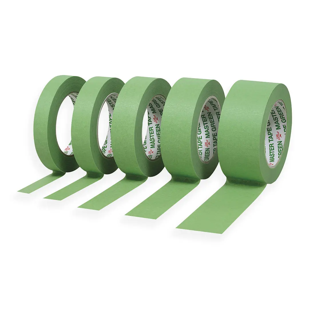 Nastro Mascherante Professionale Car System Master Tape Verde - Resistente fino a 110°C