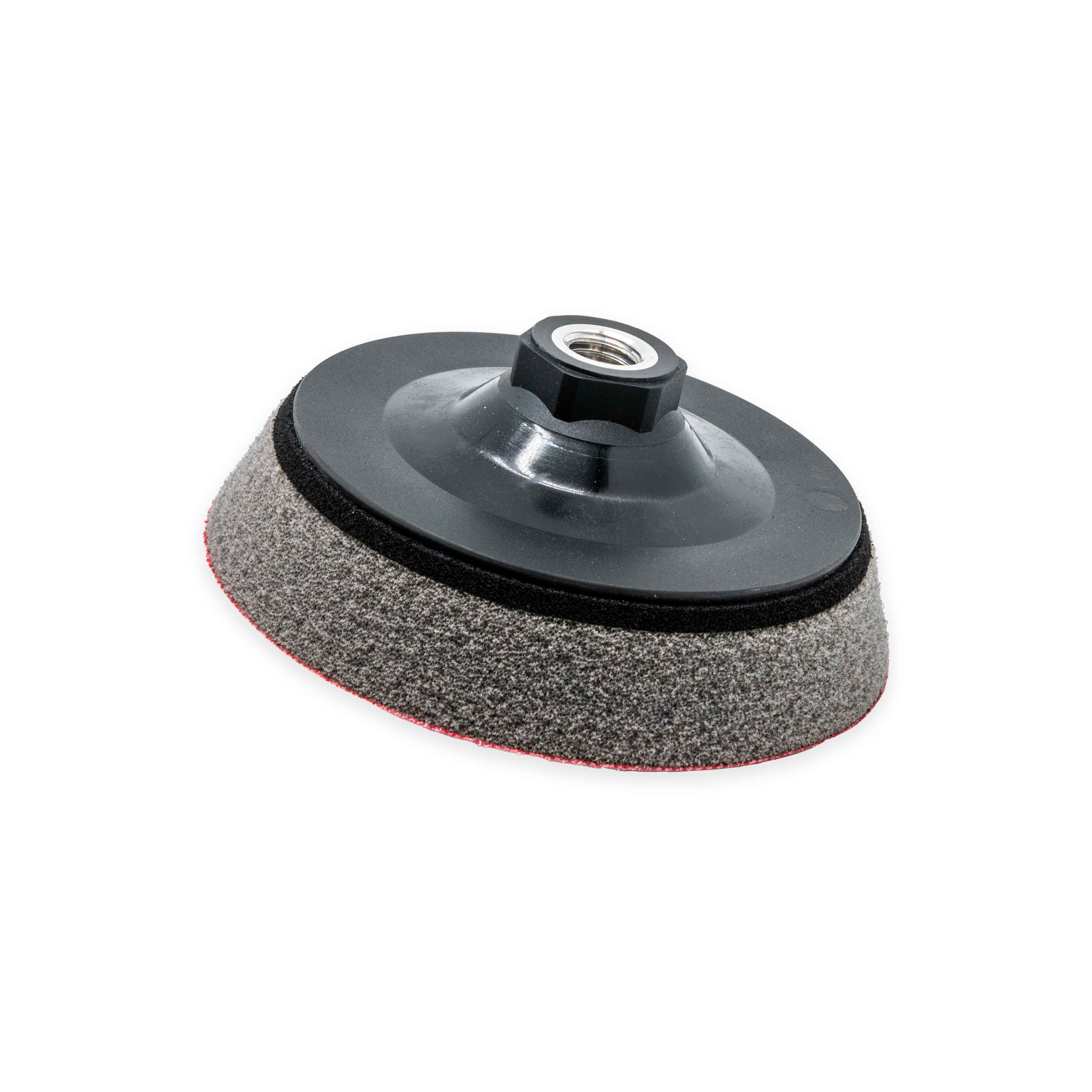 ProfiPolish Klett-Teller Ø 123 mm M14 - Platorello in velcro per lucidatrice rotativa