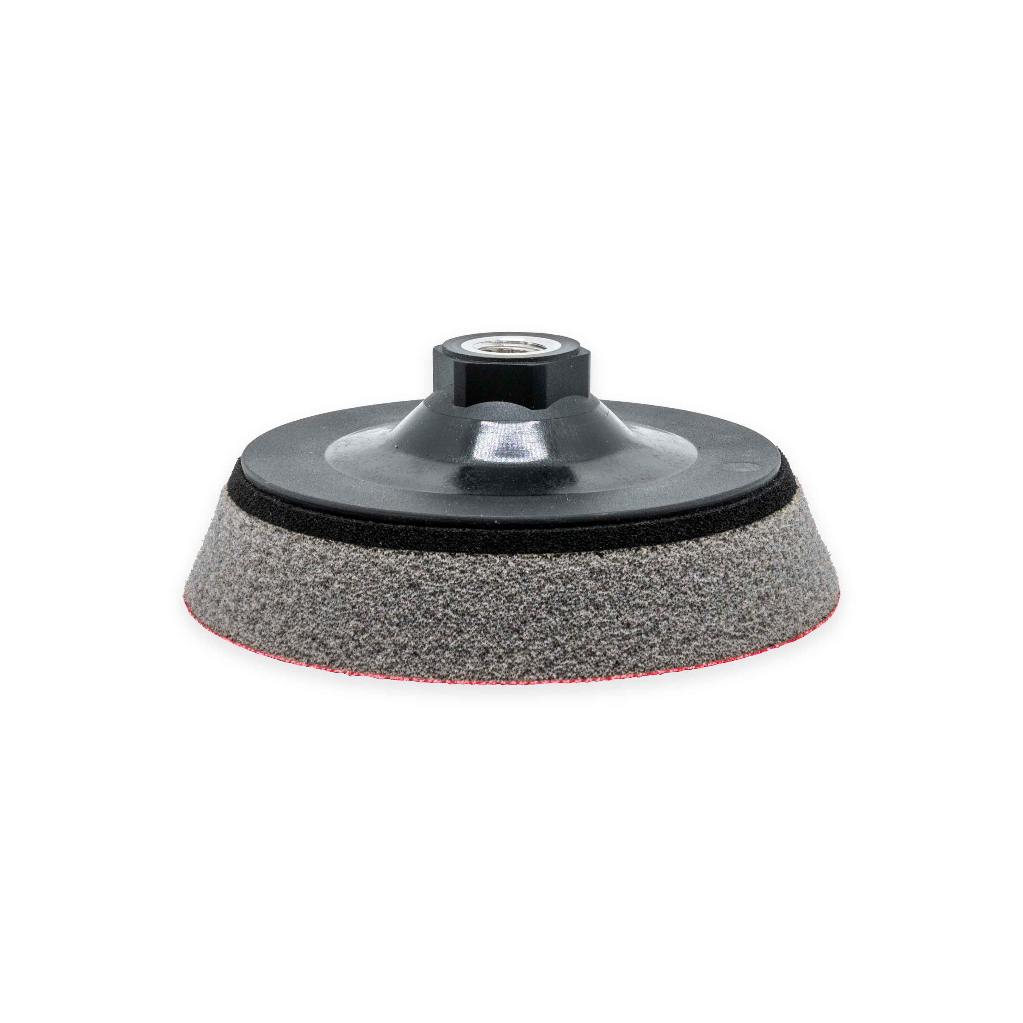 ProfiPolish Klett-Teller Ø 123 mm M14 - Platorello in velcro per lucidatrice rotativa - Image 3