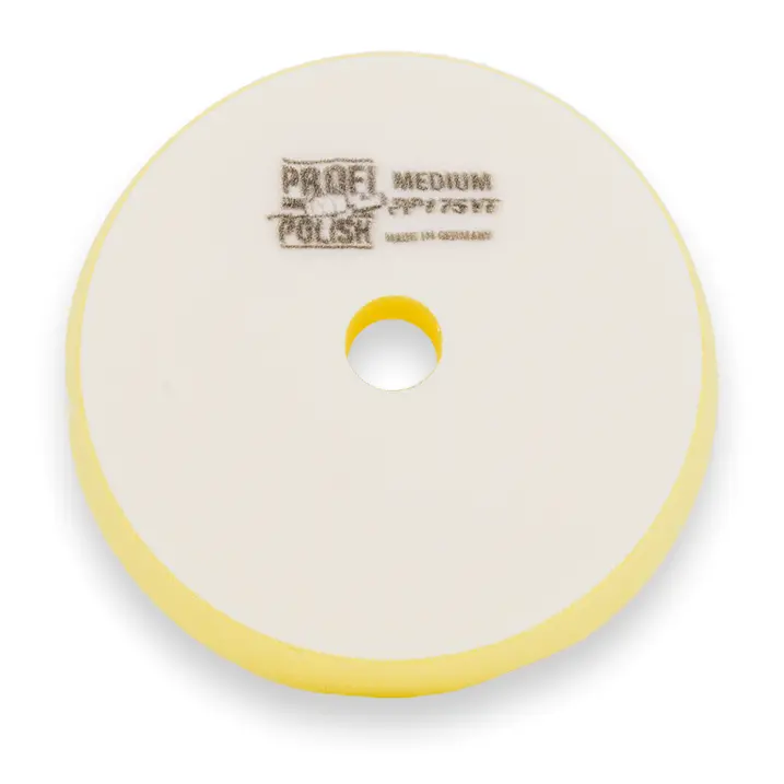 Profipolish Polishing Pad DA Medium Yellow - Tampone Intermedio (ROTORBITALE) - Image 4