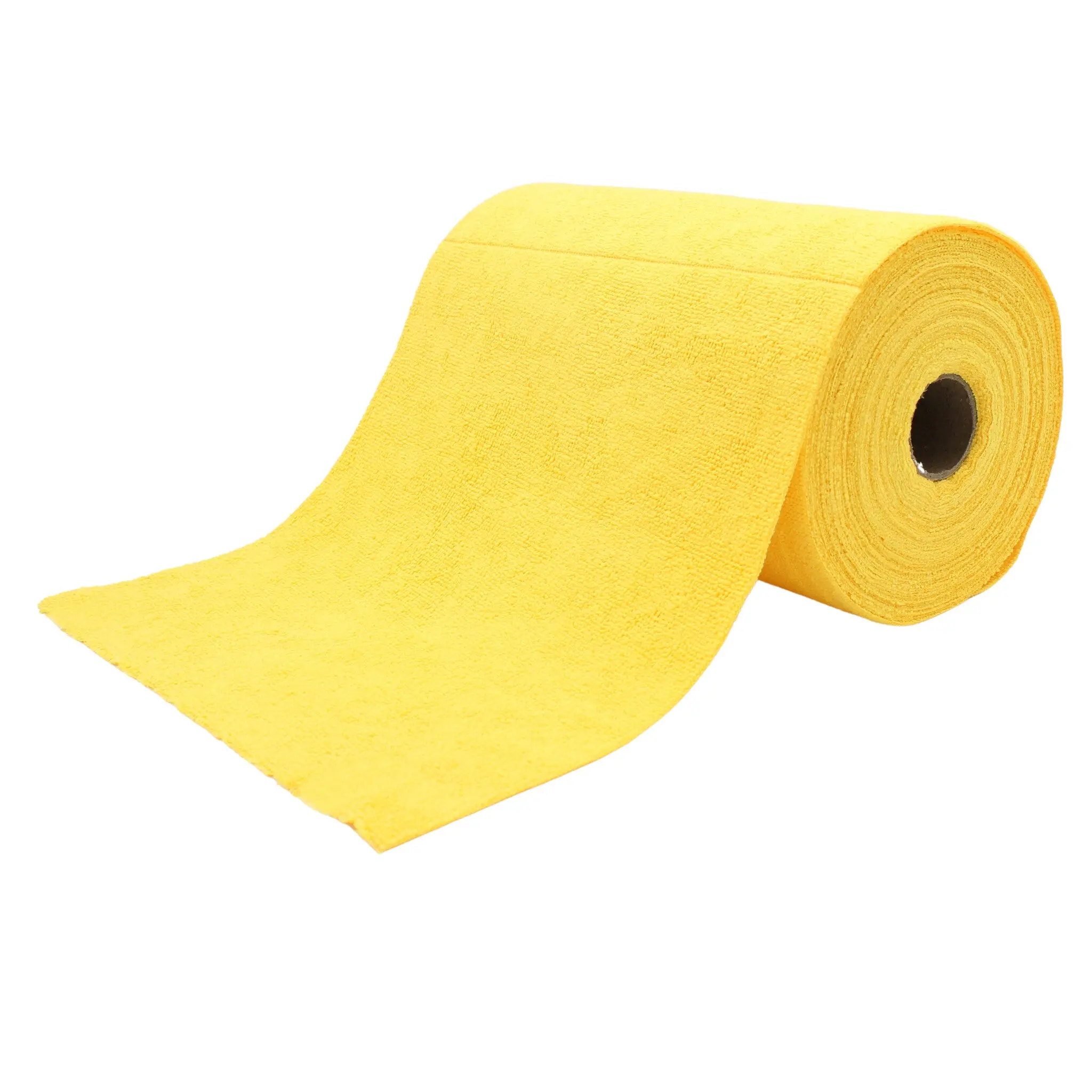 Car-Care.it Roll First Yellow - Rotolo 75 Panni Microfibra Multiuso Strappabili Singolarmente