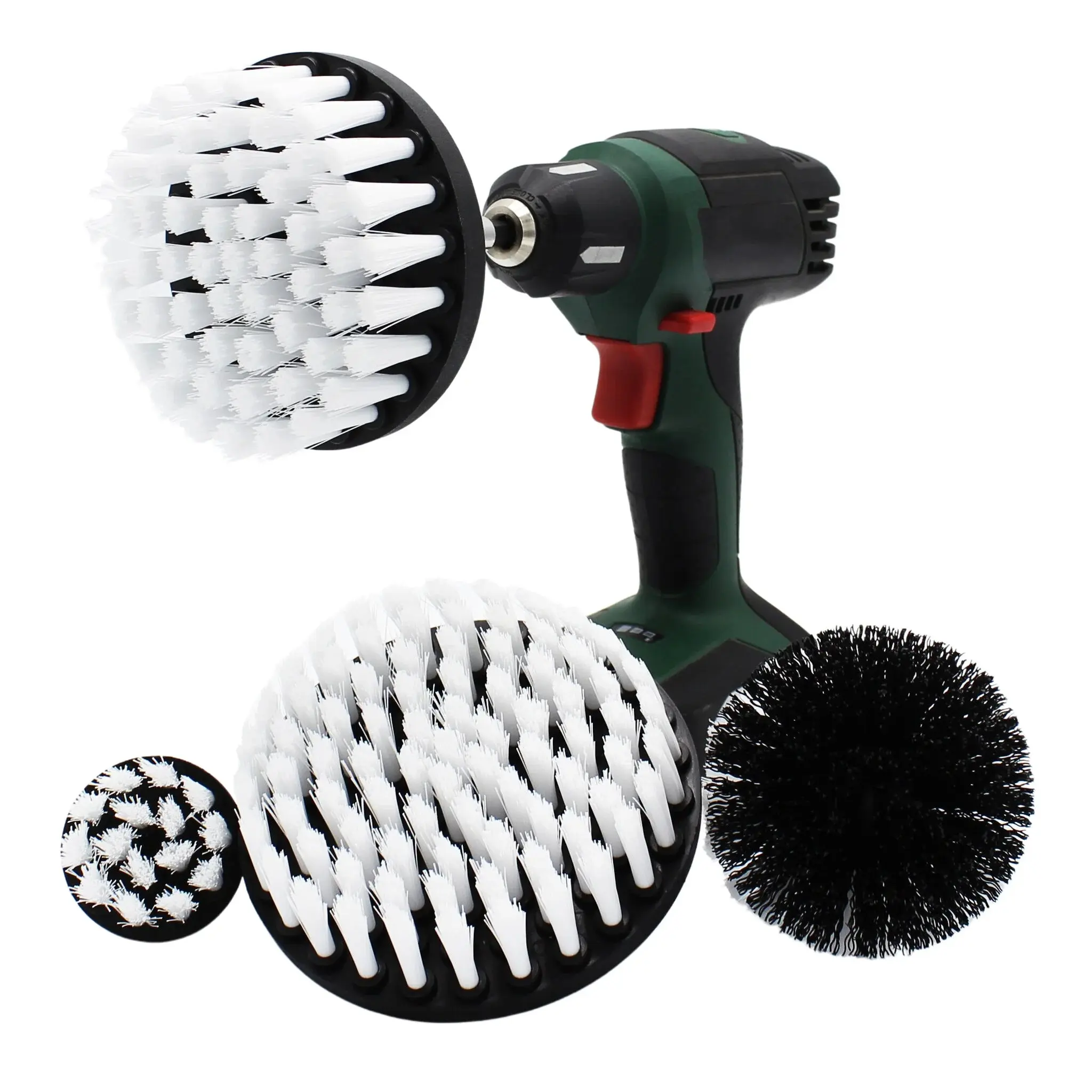 Set Spazzole Da Trapano Moquette e Tappezzeria Drill Brush - Image 2